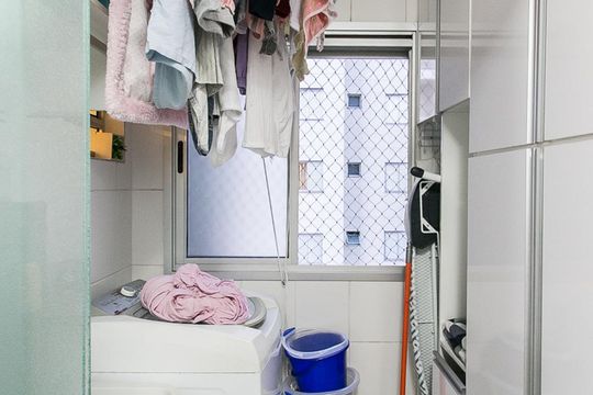 Área de Serviço de apartamento à venda com 3 quartos, 60m² em Vila Carrão, São Paulo