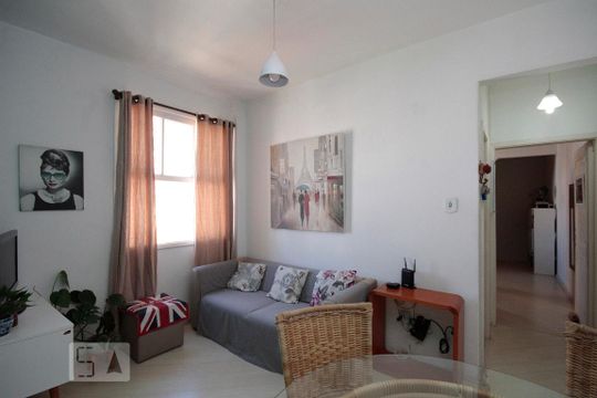 Sala de apartamento para alugar com 1 quarto, 40m² em Consolação, São Paulo