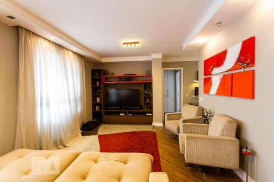 Sala de apartamento para alugar com 2 quartos, 121m² em Rio Pequeno, São Paulo