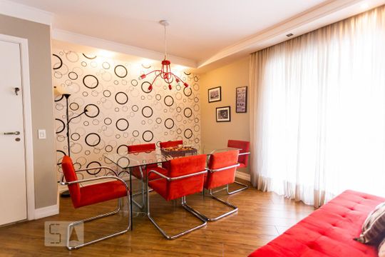 Sala de apartamento à venda com 2 quartos, 121m² em Rio Pequeno, São Paulo