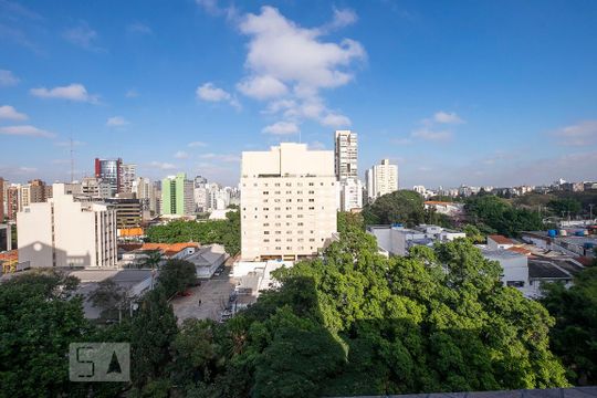 Sala - Varanda Vista de apartamento para alugar com 3 quartos, 115m² em Pinheiros, São Paulo