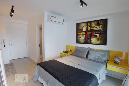 Kitnet de kitnet/studio para alugar com 1 quarto, 30m² em Vila Cordeiro, São Paulo
