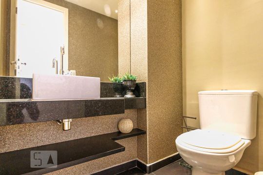 Lavabo de apartamento para alugar com 2 quartos, 107m² em Cidade Monções, São Paulo