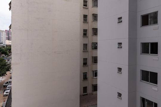 vista sala de apartamento para alugar com 1 quarto, 25m² em Bela Vista, São Paulo