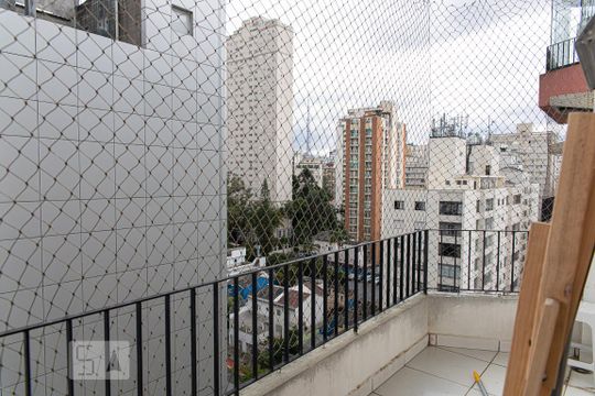 Sacada de apartamento para alugar com 1 quarto, 40m² em Bela Vista, São Paulo