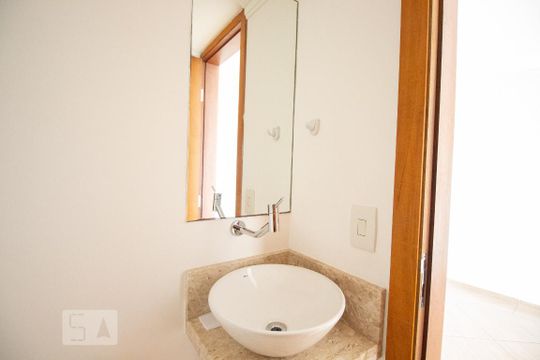 Lavabo de apartamento à venda com 1 quarto, 49m² em Vila Guarani (z Sul), São Paulo