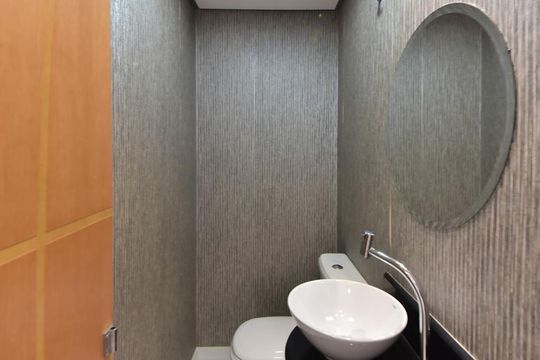 Lavabo de apartamento para alugar com 3 quartos, 113m² em Nova Petrópolis, São Bernardo do Campo