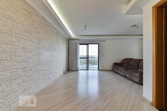 Sala de apartamento para alugar com 3 quartos, 113m² em Nova Petrópolis, São Bernardo do Campo
