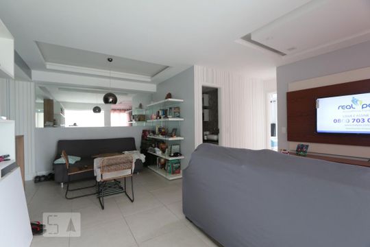sala de apartamento para alugar com 2 quartos, 75m² em Jacarepaguá, Rio de Janeiro