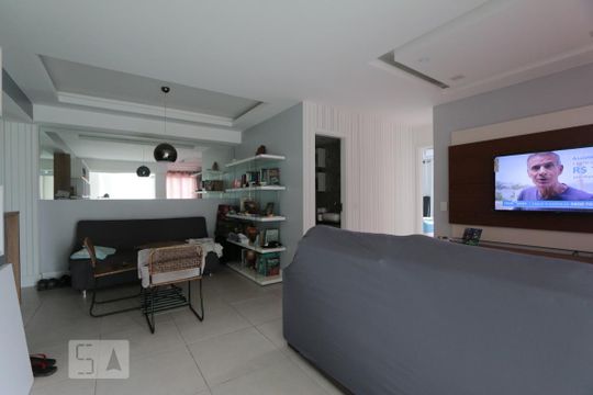 sala de apartamento para alugar com 2 quartos, 75m² em Jacarepaguá, Rio de Janeiro