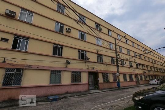 Fachada do bloco de apartamento à venda com 2 quartos, 42m² em Engenho de Dentro, Rio de Janeiro