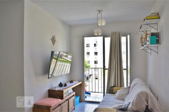 Sala de apartamento à venda com 2 quartos, 52m² em Taquara, Rio de Janeiro