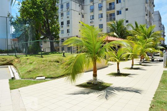Área comum  de apartamento à venda com 2 quartos, 52m² em Taquara, Rio de Janeiro