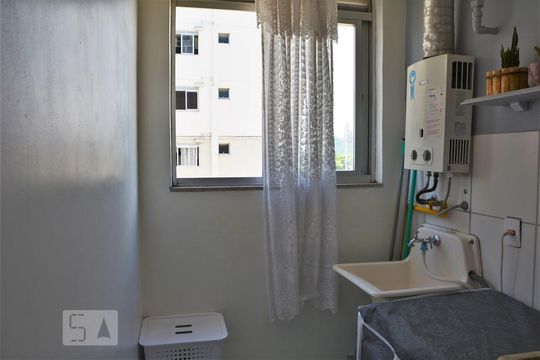 Área de Serviço de apartamento à venda com 2 quartos, 52m² em Taquara, Rio de Janeiro