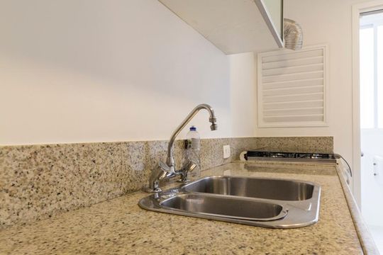 Cozinha de apartamento para alugar com 1 quarto, 55m² em Vila Mascote, São Paulo