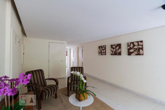 Hall social de apartamento para alugar com 1 quarto, 55m² em Vila Mascote, São Paulo