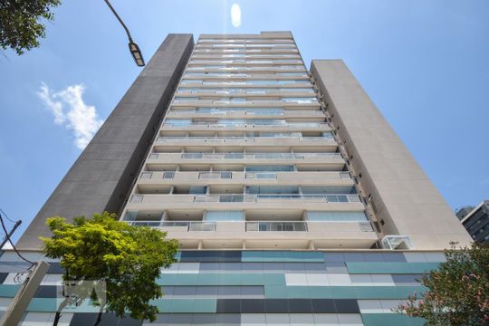 Fachada de kitnet/studio para alugar com 1 quarto, 37m² em Jardim Paulistano, São Paulo