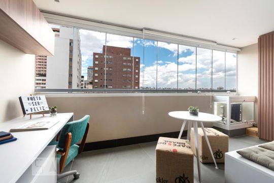 Studio de kitnet/studio para alugar com 1 quarto, 37m² em Jardim Paulistano, São Paulo