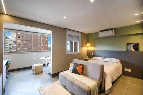 Kitnet/Studio para alugar com 1 quarto, 37m² em Jardim Paulistano, São Paulo