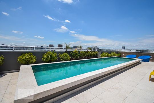 Área comum de kitnet/studio para alugar com 1 quarto, 37m² em Jardim Paulistano, São Paulo