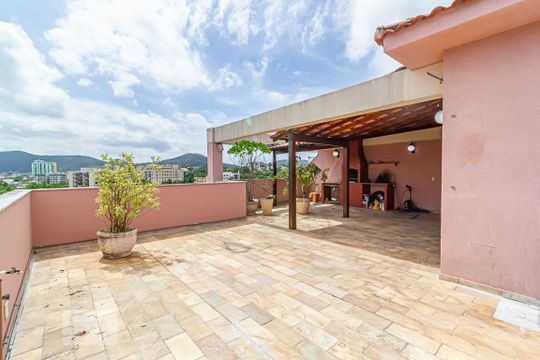 Área comum de apartamento à venda com 3 quartos, 179m² em Taquara, Rio de Janeiro