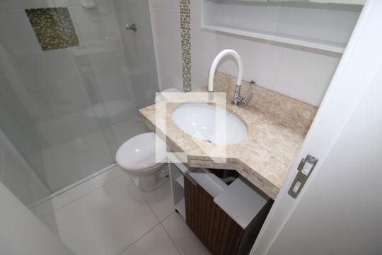 Banheiro de casa para alugar com 2 quartos, 44m² em Tucuruvi, São Paulo