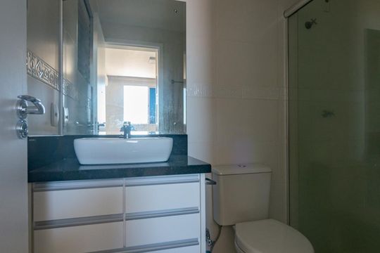 Banheiro Suíte de apartamento para alugar com 2 quartos, 61m² em Ipiranga, São José