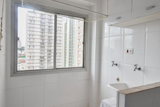 Lavanderia de apartamento para alugar com 1 quarto, 62m² em Campo Belo, São Paulo