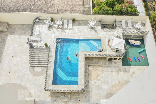 Vista Condomínio de apartamento para alugar com 1 quarto, 62m² em Campo Belo, São Paulo