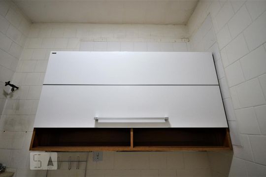 Cozinha - Armários de apartamento à venda com 2 quartos, 66m² em Laranjeiras, Rio de Janeiro
