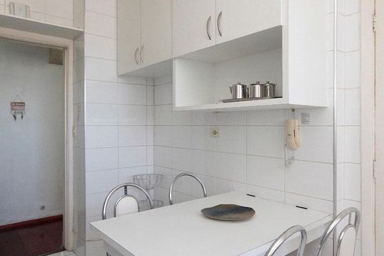 Cozinha de apartamento à venda com 3 quartos, 90m² em Bela Vista, São Paulo
