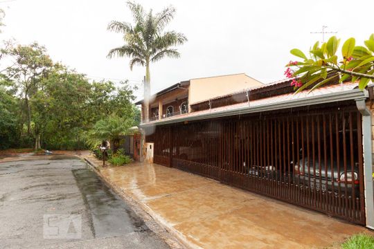 Fachada de casa à venda com 5 quartos, 290m² em Parque dos Jacarandás, Campinas