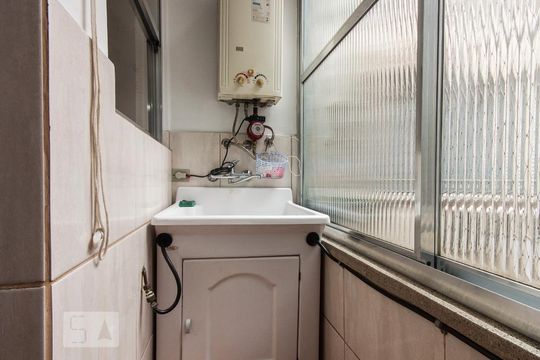 Lavanderia de apartamento à venda com 1 quarto, 53m² em Partenon, Porto Alegre
