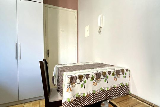 Sala de Jantar de apartamento à venda com 1 quarto, 35m² em Centro, São Leopoldo