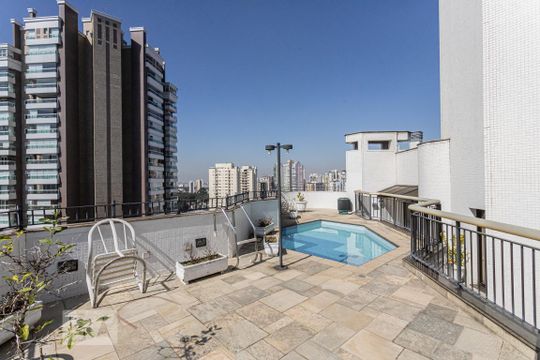 Área comum - Piscina de apartamento para alugar com 5 quartos, 496m² em Vila Santo Estevão, São Paulo
