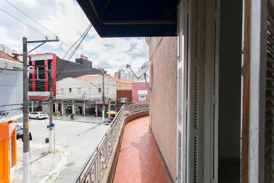 Varanda do Quarto 2 de casa para alugar com 2 quartos, 75m² em Quarta Parada, São Paulo