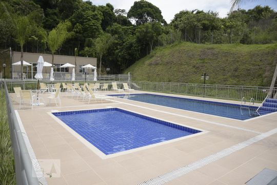 Área comum - Piscina de apartamento à venda com 2 quartos, 60m² em Curicica, Rio de Janeiro