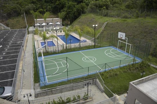 Área comum de apartamento à venda com 2 quartos, 60m² em Curicica, Rio de Janeiro