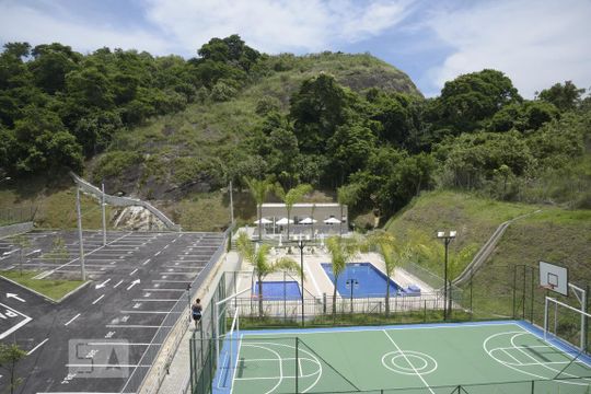 Vista do Quarto1 de apartamento à venda com 2 quartos, 60m² em Curicica, Rio de Janeiro
