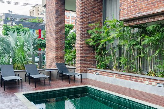Área comum - Piscina de apartamento à venda com 1 quarto, 78m² em Jardim Paulista, São Paulo