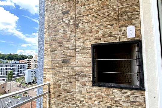 Sacada de apartamento à venda com 2 quartos, 55m² em Vila Nova, Novo Hamburgo