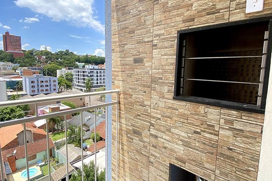 Sacada de apartamento à venda com 2 quartos, 55m² em Vila Nova, Novo Hamburgo