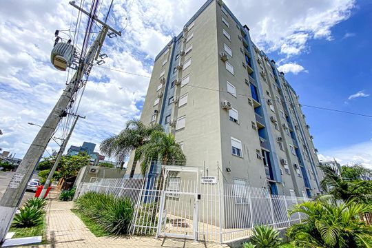 Fachada de apartamento à venda com 2 quartos, 55m² em Vila Nova, Novo Hamburgo