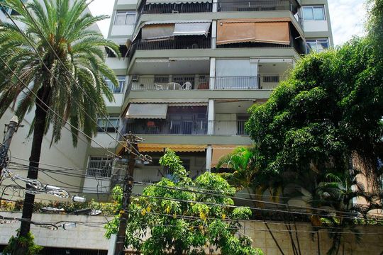 Fachada do Prédio de apartamento para alugar com 2 quartos, 78m² em Botafogo, Rio de Janeiro