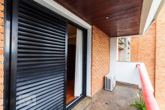 Varanda do Quarto 1 - Suíte de apartamento à venda com 3 quartos, 514m² em Vila Mascote, São Paulo