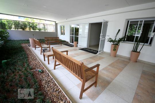 Espaço Comum de apartamento para alugar com 1 quarto, 38m² em Campo Belo, São Paulo