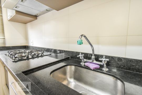 Cozinha de kitnet/studio para alugar com 1 quarto, 38m² em Vila Mariana, São Paulo