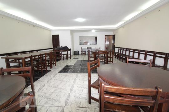 Salão de festa de apartamento à venda com 3 quartos, 92m² em Santa Paula, São Caetano do Sul