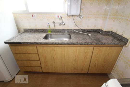 Cozinha de apartamento à venda com 3 quartos, 92m² em Santa Paula, São Caetano do Sul