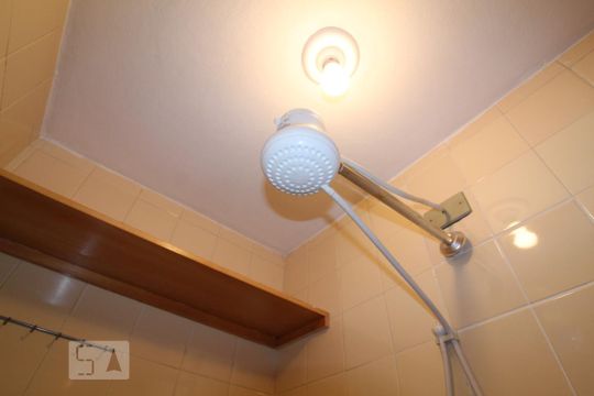 Banheiro de serviço de apartamento à venda com 3 quartos, 92m² em Santa Paula, São Caetano do Sul